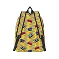 thumbnail image 2 of Yiaed 90s Audio Tape Print Backpack, Premium Laptop Backpack, Travel Backpack for Women, Lightweight Backpacks, Comfortable Back Pack-Medium, 2 of 7