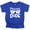 Vintage Royal Shirt, variant on Olive Loves Preschool Dude First Day of School Gift Back to School Chill Shirt 3T