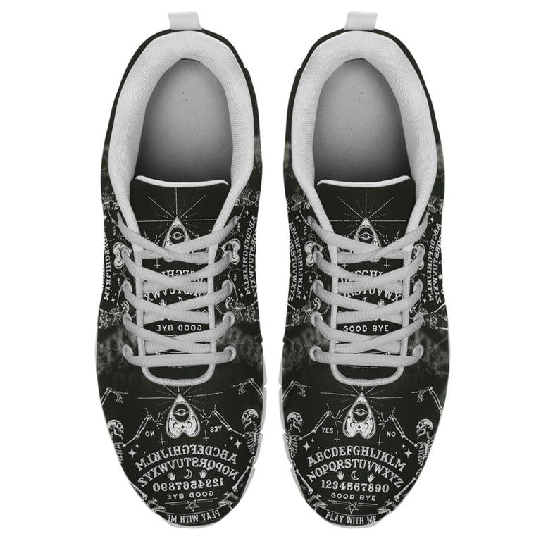 Skeleton Magic Ouija Board Shoes for Men Women Running 