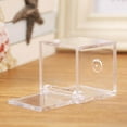 thumbnail image 2 of Acrylic Clear Box with Lids Transparent Box Square Storage Gift Box for home Wedding 8cm, 2 of 8
