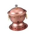thumbnail image 2 of Quemador de alcohol Pot caliente Cobre Pot caliente para restaurantes para la familia de picnic Restaurantes Color de cobre, 2 of 8