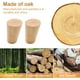 thumbnail image 2 of Patas para muebles de mediados de siglo, soportes en forma de cono con construcción duradera, guía de instalación fácil, madera maciza de roble duro, juego de 4, 8 cm, 2 of 5