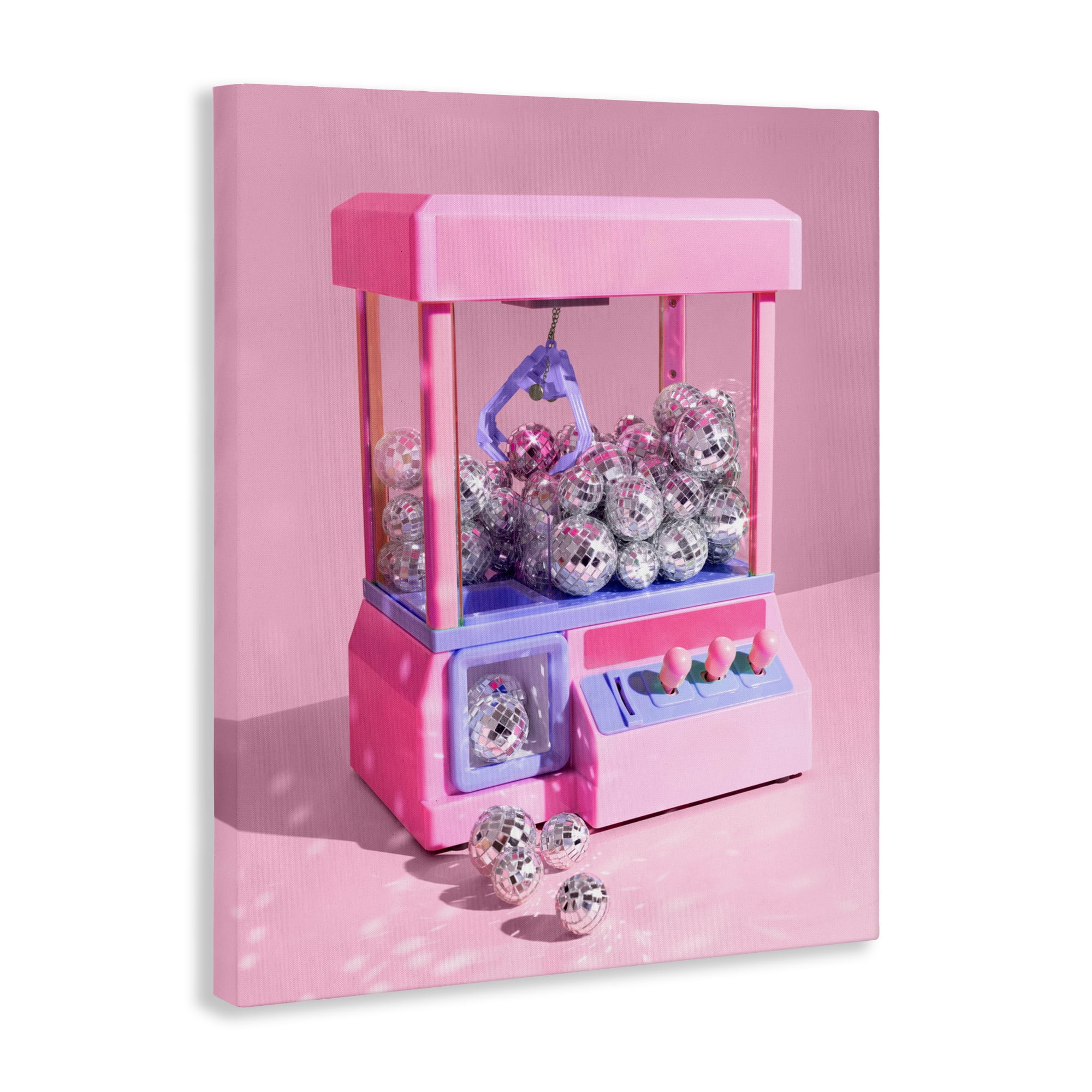 Stupell Industries Disco Ball Claw Machine Canvas Wall Art, design by LISH Creative