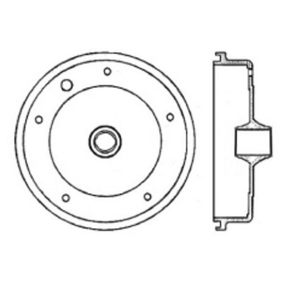 Centric 123.33009 Brake Drum Fits select: 1966-1972 VOLKSWAGEN TYPE 1, 1973-1974 VOLKSWAGEN THE THING