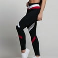 thumbnail image 3 of Pantalon de Yoga Extensible Imprimé Multicolore pour Femmes, Pantalon de Danse, Leggings Taille Haute, 3 of 5