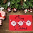 thumbnail image 5 of Uutvery Christmas Table Mat Set 16.53x11.02In Non Slip Double Thick Linen Heat Insulation Pad Placemats for Restaurant Home Dining Holiday Decor Wipe Clean Durable Natural Decor, 5 of 6