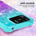 thumbnail image 3 of Funda para Xiaomi Redmi 10C Transparente con Brillos Carcasa Protectora Antigolpes con Glitter Brillante, 3 of 5