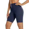 thumbnail image 4 of Kopltyrfg High Waist Biker Swim Shorts — Womens Quick Dry Multi-Sport Jammers Dark Blue 2XL, 4 of 9
