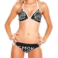 thumbnail image 2 of Thanksgiving Font Chic Bikini Set with Detachable Sponge & Adjustable Strap | 2-Pack for Versatile Swim Suit Looks, 2 of 6