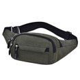 thumbnail image 2 of Multi-layered Storage Chest Bag Unisex Chest Bag Adjustable Strap Zipper Closure Multi Layers Capacity Outdoor Sports Waist Bag Phone Lipstick Storage, 2 of 8