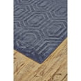 thumbnail image 3 of Feizy Gramercy Modern Geometric, Blue, 4' x 6' Accent Rug Sheen Fade Resistant Global Diamond Floor Rug for Living room Bedroom, 3 of 5