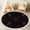 Color 3, variant on Washable Non Slip 3ft Round Rug, Ethereal Black White Floral Soft Grey Circle Area Rugs with Tassels Carpet for Nursery Bedroom Living Room Playroom Tent rug Tent Castle