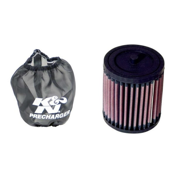 K&N Pre-Charger Wrap and Air Filter Kit for ATV/UTV HONDA TRX250TM/TE ...