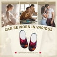 thumbnail image 7 of Lsque Colorful Stone World Pattern Womens Comfort Cotton on Scuff With Memory Foam and Anti-skid Sole Slipper-46/47, 7 of 7