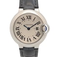 thumbnail image 1 of Pre-Owned Cartier Ballon Bleu Women's Watch, Stainless Steel, Leather Strap, Silver Tone,..., 1 of 17