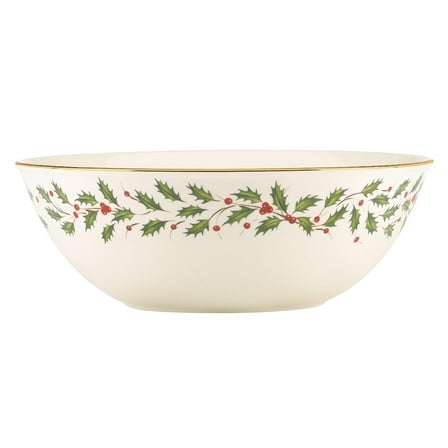 Lenox Holiday Large Bowl,Ivory