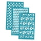 thumbnail image 3 of 3 plantillas de serigrafía reutilizables para arcilla polimérica. Estilo A, 3 of 9