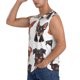 thumbnail image 3 of Balery Happy Dog Faces Collage Camisetas sin mangas para hombre, absorbe la humedad y protege contra el mal olor.-Medium, 3 of 7