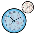 thumbnail image 2 of DIXRUYEE Voice Activated LED Night 12in Clock with Pink Mouse Pattern, 2 of 8