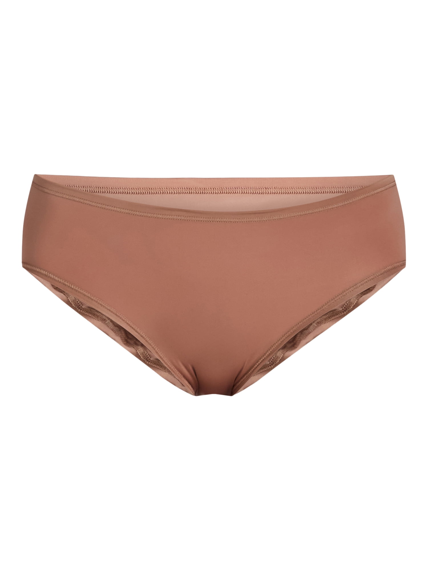 Joyspun Women's Microfiber Hipster Panties, 6-Pack, Sizes XS-3XL