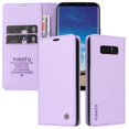 thumbnail image 1 of Funda para Samsung Galaxy Note 8 Estuche de Cuero PU Tipo Cartera con Ranuras para Tarjetas y Cierre Magnético, 1 of 5