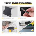 thumbnail image 3 of Sound Bar Mounts Wall Brackets Easy To Install Anti-Drop Wall Shelf Holder, Universal Soundbar Speaker Mounting Bracket, 3 of 9