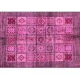 thumbnail image 1 of Ahgly Company Indoor Rectangle Abstract Pink Modern Area Rugs, 8' x 10', 1 of 4