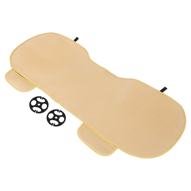 Cojín de asiento trasero de Coche Unique Bargains Beige PU
