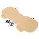 thumbnail image 1 of Cojín de asiento trasero de Coche Unique Bargains Beige PU, 1 of 1
