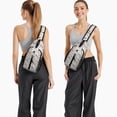 thumbnail image 6 of Sling Backpack,Trick or Treat Halloween Pattern Crossbody Bag with Water Bottle Holder,Waterproof Sling Bag for Men/Women with Chest Phone Holder for Hiking,Travel, 6 of 6