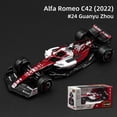 thumbnail image 2 of Bburago 1:43 2022 Alfa Romeo F1 Formula Racing Team C42 #24 Guanyu Zhou #77 Valtteri Bottas modelo de coche de aleación colección juguetes para niños Fivean unisex, 2 of 2