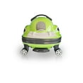 thumbnail image 4 of Tucci-Kids Dashmobile Hard-Shell Ride-On Suitcase Luggage - Lemon Green, 4 of 5