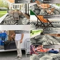thumbnail image 4 of Outdoor Rug xft Reversible Mats Portable Camping Mat Outdoor Mat Palm Leaves Outdoor Carpet for Balcony Deck Backyard Picnic Beach RV Camping, 4 of 9