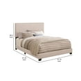 thumbnail image 2 of Ivory Upholstered Full Bed, 2 of 2