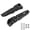 Black, variant on Suodoka 1 Pair Aluminum Alloy Rear Foot Peg Motorcycle Modification Accessory Fit for 125 250 300 RC200 RC390 2014+ (Black) - 6.3 inches / 16 cm Length