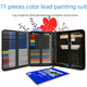 thumbnail image 2 of Juego de 72 lápices para bocetos Juego de 71 lápices de colores para bocetos Juego de 96 lápices de colores para pintar, 2 of 5