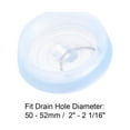 thumbnail image 4 of Uxcell Rubber Sink Plug, Clear Drain Stopper Fit 2" to 2-1/16" Drain for Bathtub Kitchen and Bathroom 3 Pack, 4 of 5