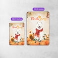 thumbnail image 5 of Happy Thanksgiving Samoyed with Turkey Pumpkins Autumn Vibes Vertical Metal Aluminum Sign Siberian Sammy Dog Lover Wall Art Home Decor - 12018, 5 of 5