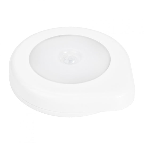 Lámpara de pared para armario con luz nocturna con forma de gota de agua y sensor de movimiento de 6 LED, funciona con pilas y con imán adhesivo