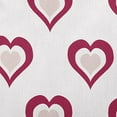 thumbnail image 2 of 18" x 18" Simply Daisy Burnin' Love Polyester Indoor/Outdoor Pillow, Bold Pink Qty 1, 2 of 3
