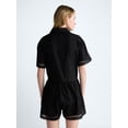 thumbnail image 3 of Scoop Women's Crochet Romper, Sizes XS-4XL, 3 of 5