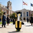 thumbnail image 2 of Graduation Season Porch Goose Clothes Interesting Bachelor's Gown Hat Set Goose Costume, 2 of 4