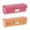 Rose Red Orange, variant on yotijay 2 Colors Women Ladies PU Single Lipstick Case with Mirror Holder Rectangular for Rose Red Orange