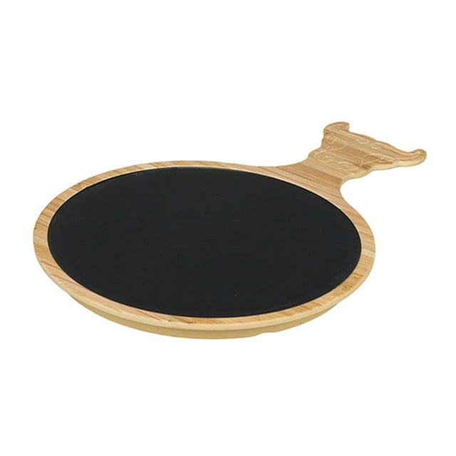 Plato para servir carne, tabla para fideos soba, plato de comida, platos para soba irrompibles prácticos, para servir sushi para en casa y 367 cm x 275 cm x 23 cm