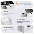 Deep Fryer with 2 * 6L Baskets, 13.4QT Electric Deep Fryers, Countertop