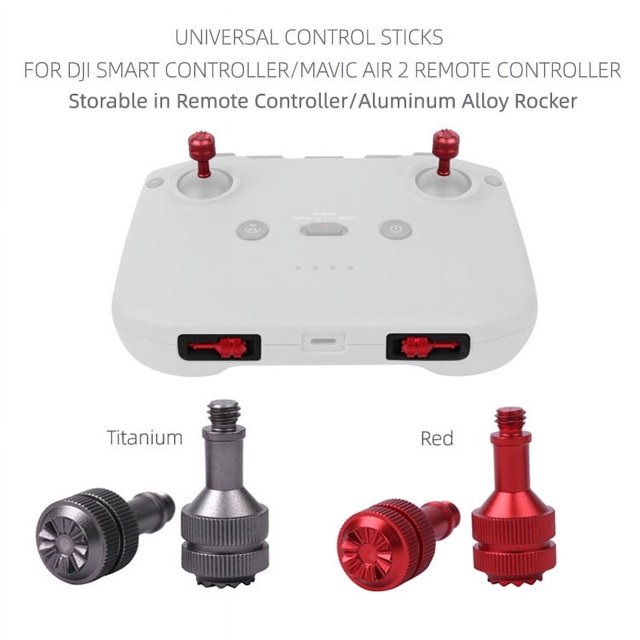 onlyliua Ofertas Del Día 1 Problemas de Equilibrio En Pulgar Almacenables y Varillas de Metal para Control Remoto Mavic 2