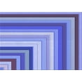 thumbnail image 1 of Ahgly Company Machine Washable Indoor Rectangle Transitional Day Sky Blue Area Rugs, 4' x 6', 1 of 7
