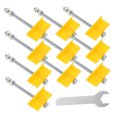 thumbnail image 4 of QUMIIRITY Tile Levelers for Ceramics 10Pcs Multi .91X2.16X1.18In for Flatness, 4 of 8