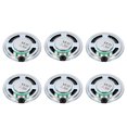 thumbnail image 1 of 6 Pcs 0.5W 16 Ohm Small Speakers Metal Shell Round Internal Micro Magnet Speaker, 1 of 6