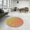 thumbnail image 4 of Ahgly Company Machine Washable Indoor Rectangle Transitional Beer Orange Area Rugs, 8' x 12', 4 of 7